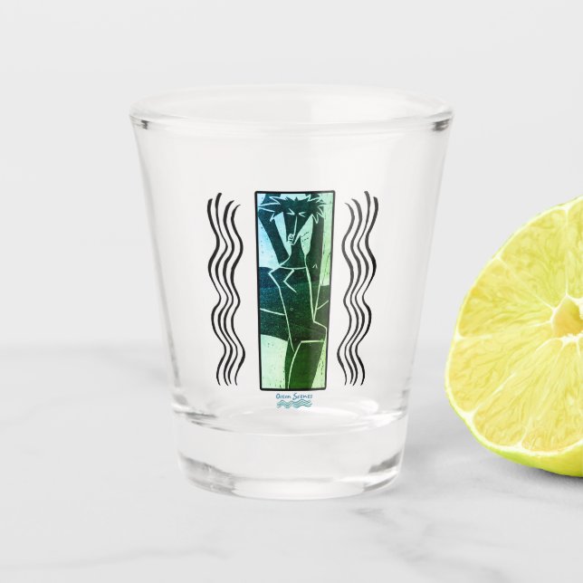 Shot Copo de Vidro Beleza de Banho (Frente)