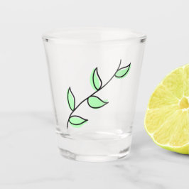 Shot copo de vidro ramificado