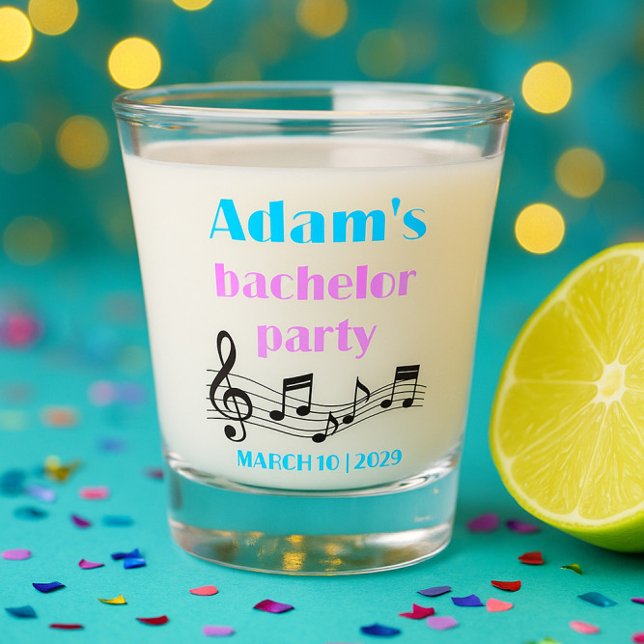Shot Copo Personalizado para Festa de Solteiro (Criador carregado)