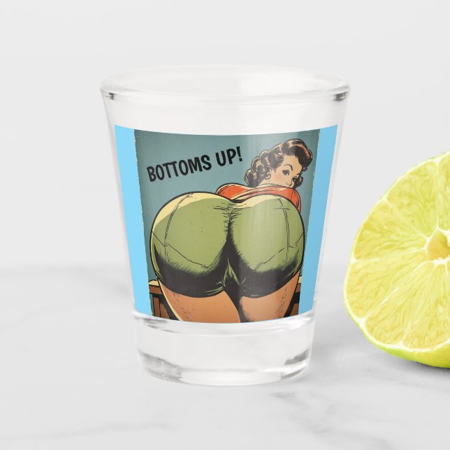 SHOT FUNDO PARA CIMA! COPO DE FOTO DE BUNDA (Frente)