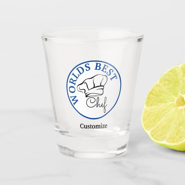 Shot O melhor copo de chef do mundo (Frente)