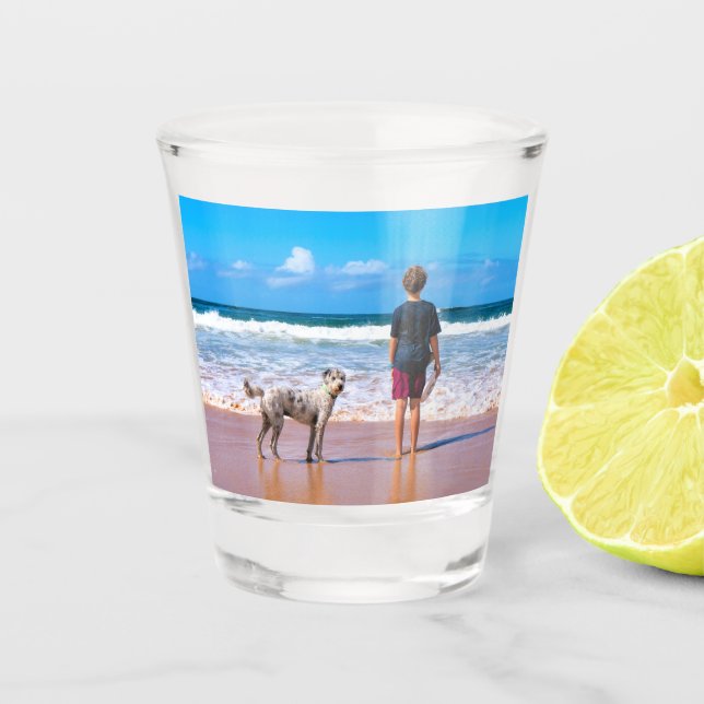 Shot Presente de Copo para Bebidas Personalizado com Fo (Frente)