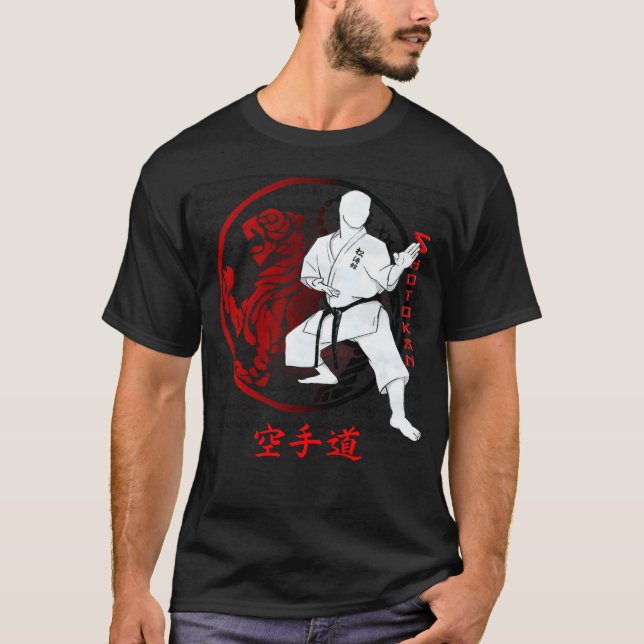 Shotokan Karate Shuto Uke - Camisa De Artes Marcia (Frente)