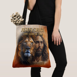 Shoulder Tote Bag Jesus Cristo O Leão De Judah