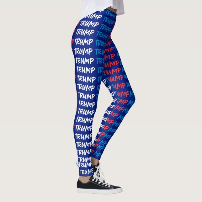 Show Your Support: Trump Colors Leggings (Direita)