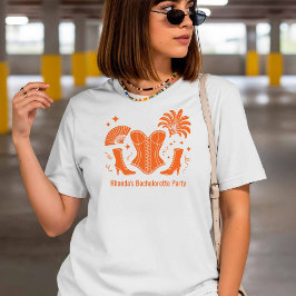 Showgirl de Las Vegas Camisa de Solteira Dama de H