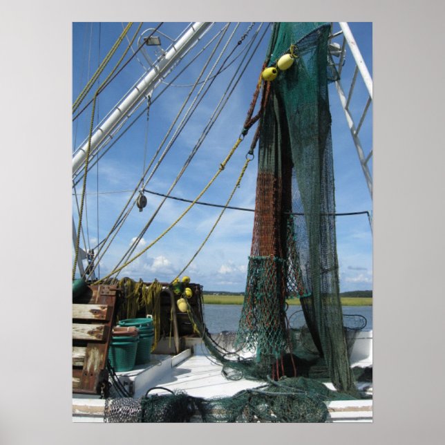 Shrimp Boat Poster (Frente)
