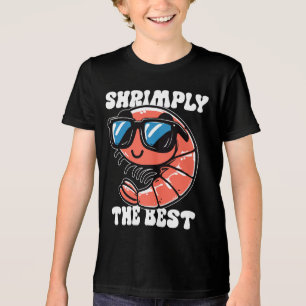 Shrimply The Best Shrimp Pun Engraçado
