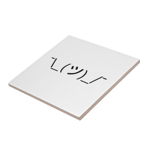 Shrug Emoticon ¯\_(ツ)_/ movimento Japonês Kaomoji