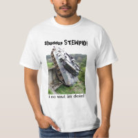 shuddup STEWPID! Camiseta do tanque de exército