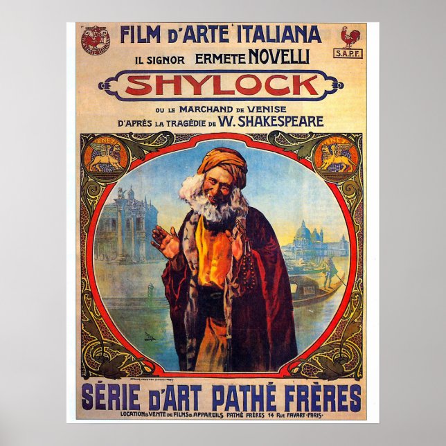 Shylock - Poster (Frente)