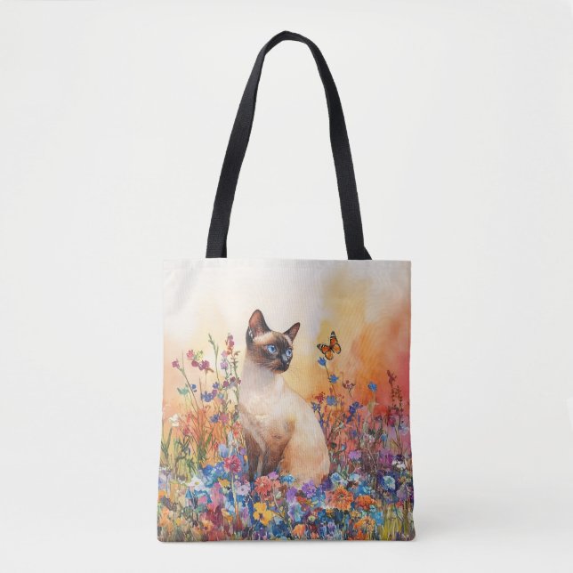 Siamês 1 - Tote Bag (Frente)