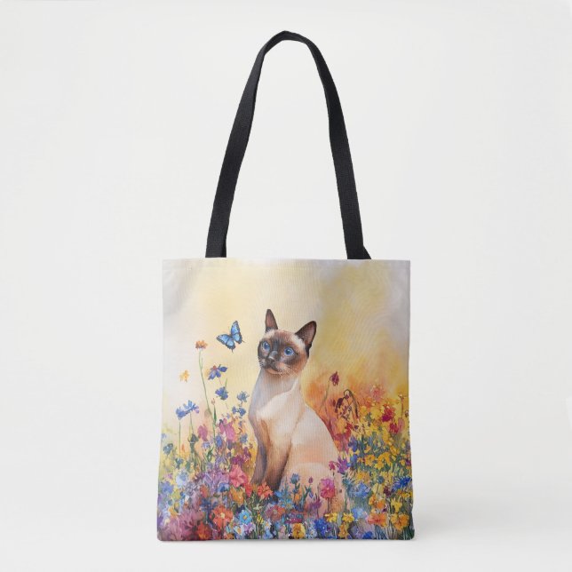 Siamês 2 - Tote Bag (Frente)