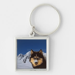 Siberian Husky Chaveiro