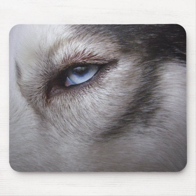 Siberian Husky Mousepad Gifts Malamute Sled Cães (Frente)