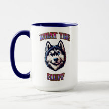 Siberian Husky - Que Caneca De Fluff