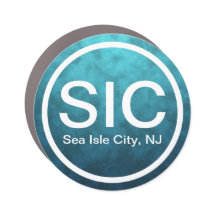 SIC NJ Sea Isle City New Jersey Beach Tag
