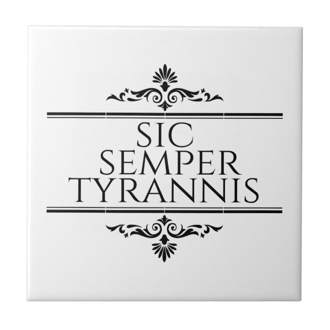 Sic Semper Tyrannis (Frente)