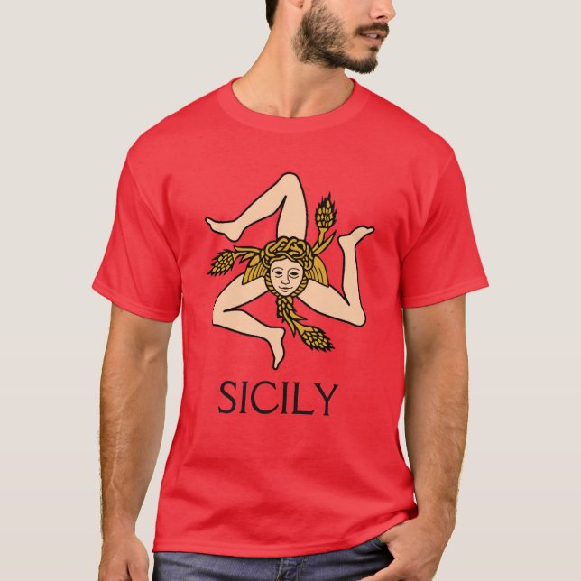 Sicília - camisa siciliano de Triskelion (Frente)