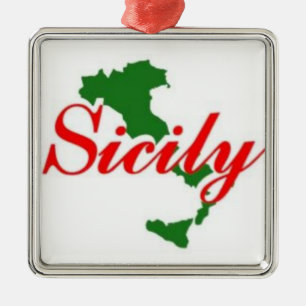 SICÍLIA - O ORNAMENTO ITALIANO PARA SUA ÁRVORE