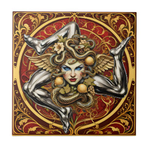 Sicilia Trinacria design siciliano