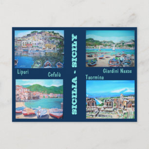 Sicily Landscapes - Cartão postal