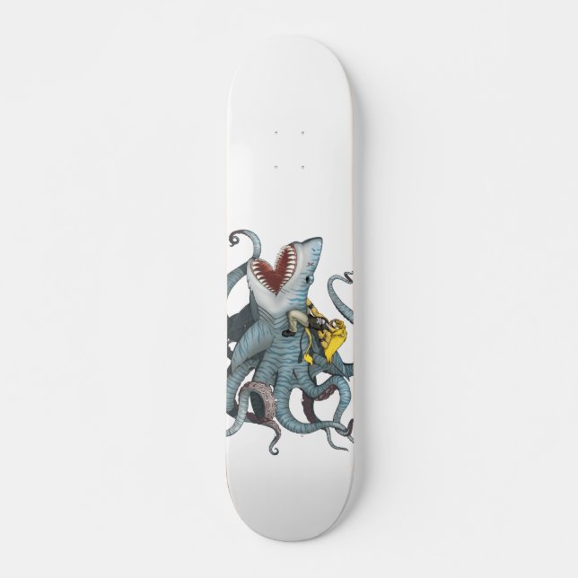 Sid que monta a plataforma do skate de Sharktopus (Frente)