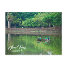 Siem Reap, cartão postal do Camboja