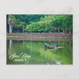 Siem Reap, cartão postal do Camboja