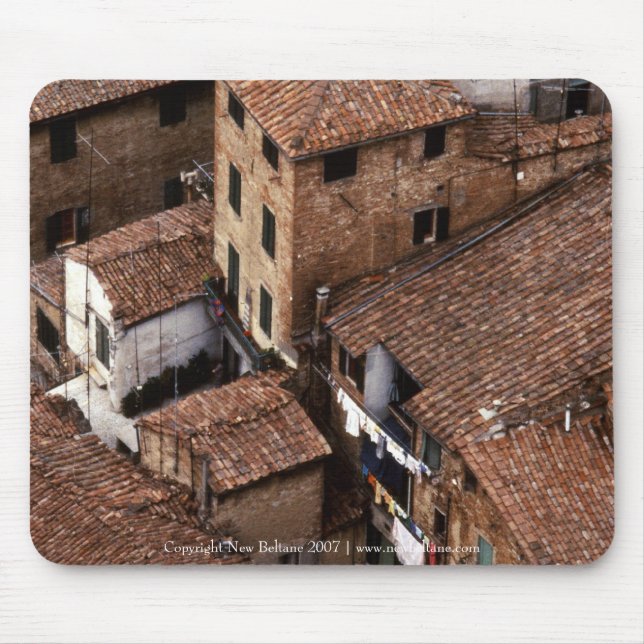 Siena Rooftops | Mousepad (Frente)