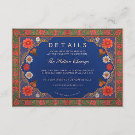 SIENNA I: Cartão Pormenores do Casamento