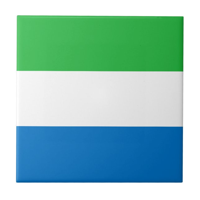 Sierra Leone Flag (Frente)