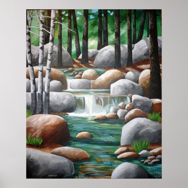 Sierra Stream Poster (Frente)