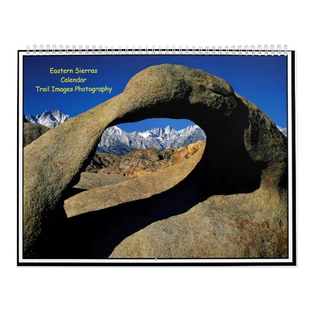 Sierras orientais - Calendário (Capa)