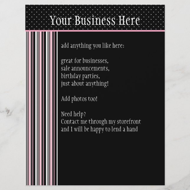 Siesta Motel Flyer (Frente)