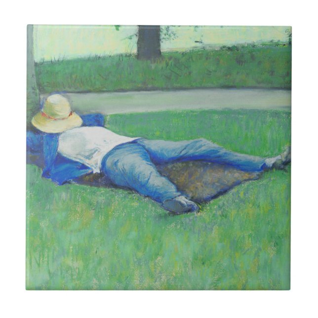 Siesta (por Gustave Caillebotte) (Frente)