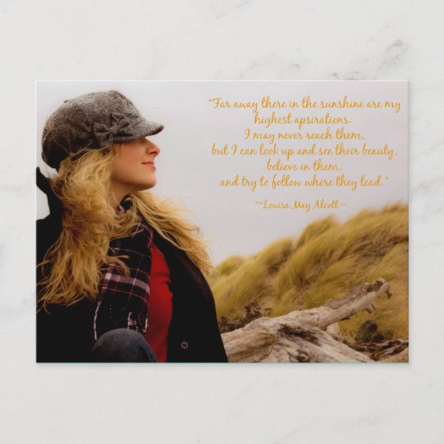 Siga o seu cartão postal dos sonhos (Frente)