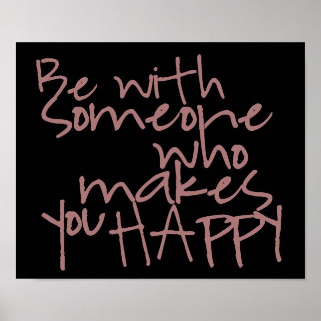 Siga seu Poster de felicidade (Frente)