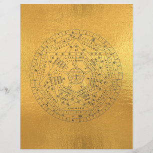 Sigillum Dei Seal de Deus Angelic John Dee Diagram