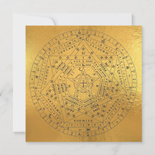 Sigillum Dei Seal de Deus Angelic John Dee Diagram