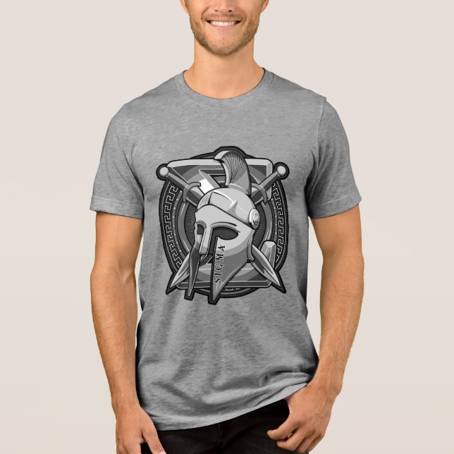 SIGMA Helmet & Shield 3b Men's Basic T-Shirt (Frente)