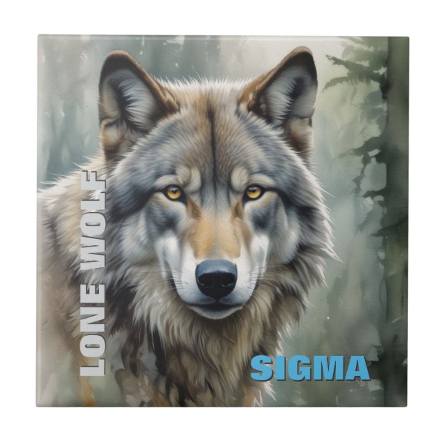 Sigma Male Lone Wolf (Frente)