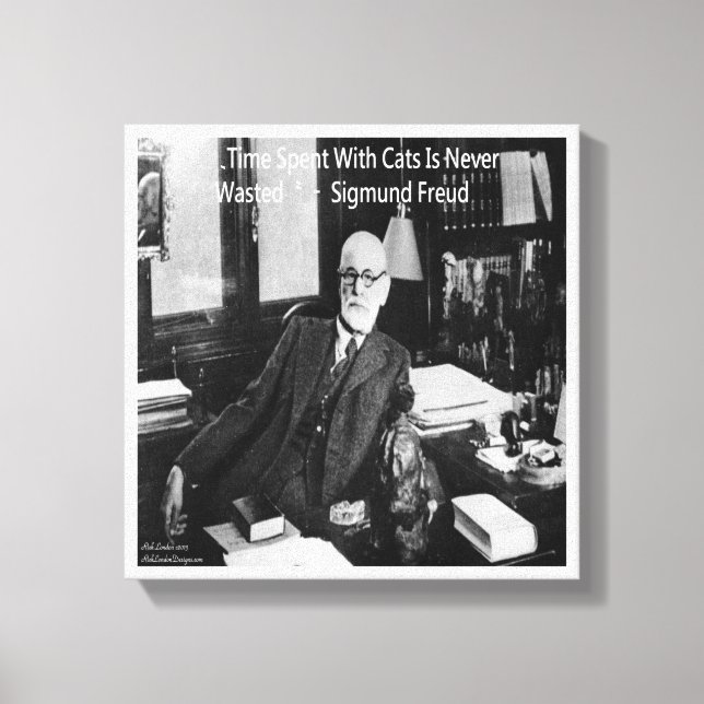 Sigmund Freud E Sua Famosa Impressão De Citação De (Frente)