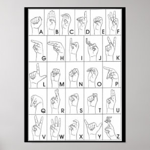 SIGN LANGUAGE poster