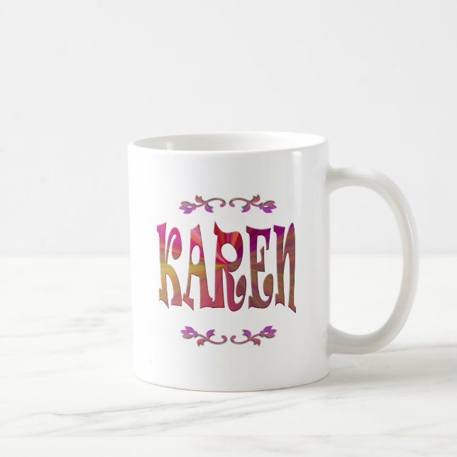 Significado da caneca de Karen (Direita)