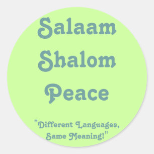 Significado da etiqueta da paz