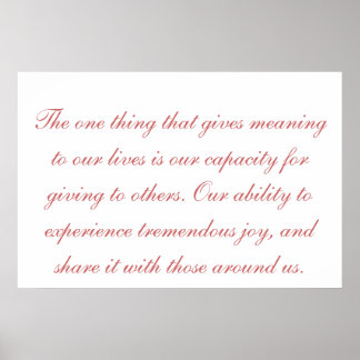 significado da poster da vida