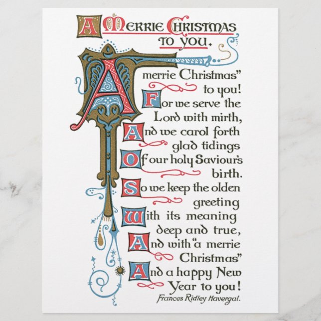 Significado do Folheto de Natal (Frente)