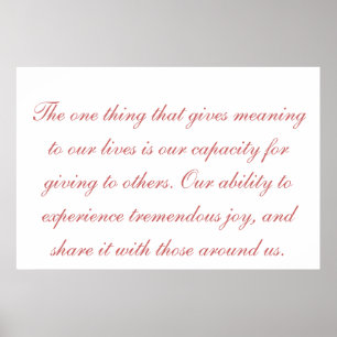 significado do poster da vida