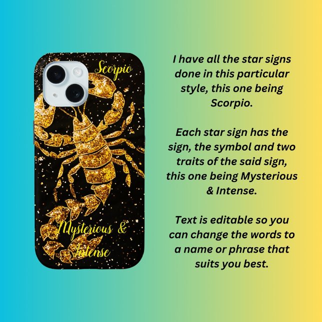 signo de Escorpião (Criador carregado)